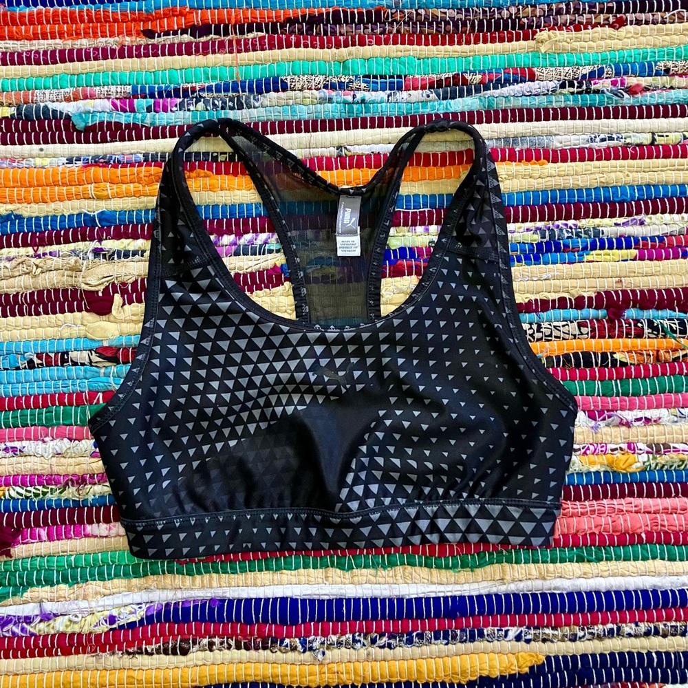Puma ~ Black sports bra